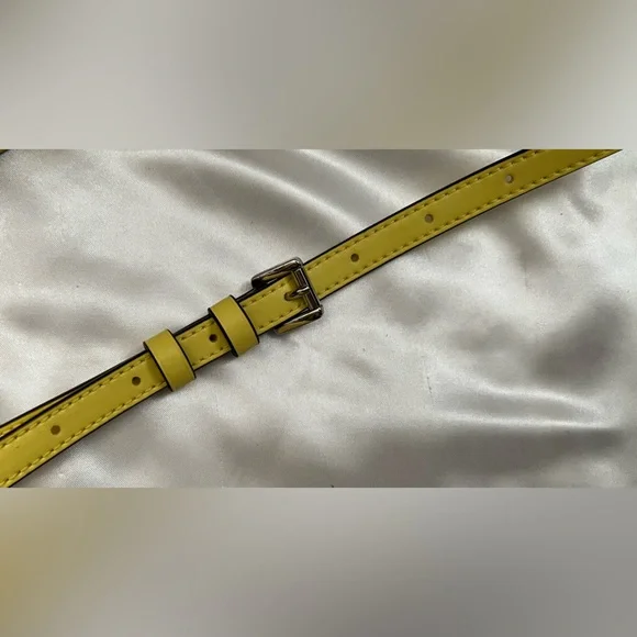 Michael Kors Yellow Crossbody with silver hardware - Picture 14 of 14